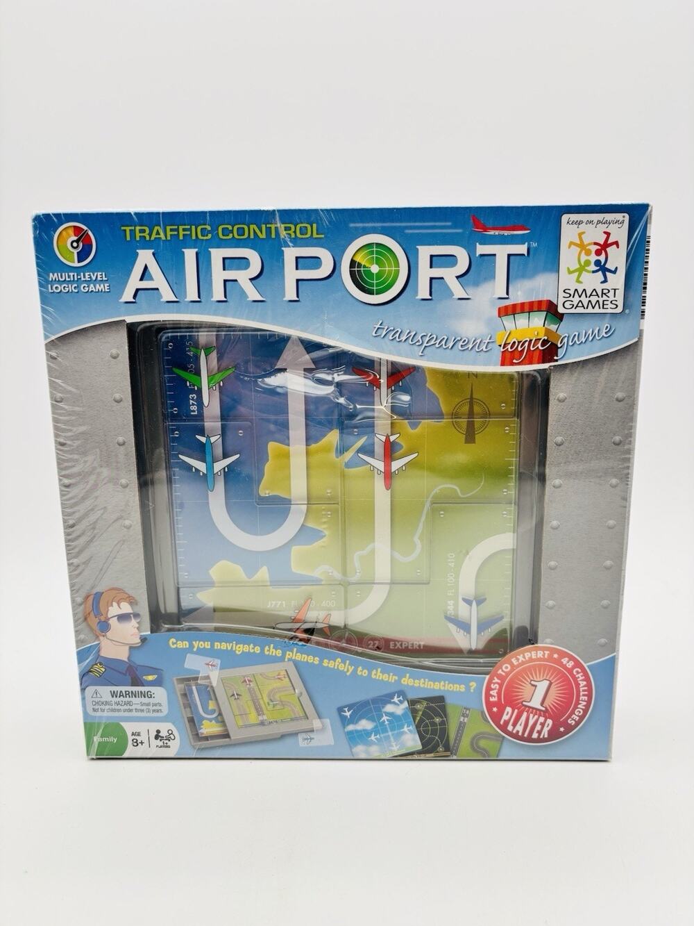 Traffic Control Airport Tower Flying Multi Level Logic Game Smart Games Sealed